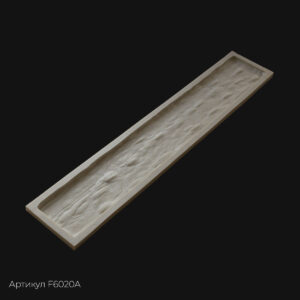 Готовая форма для 3D панелей Брашированное дерево F6020A